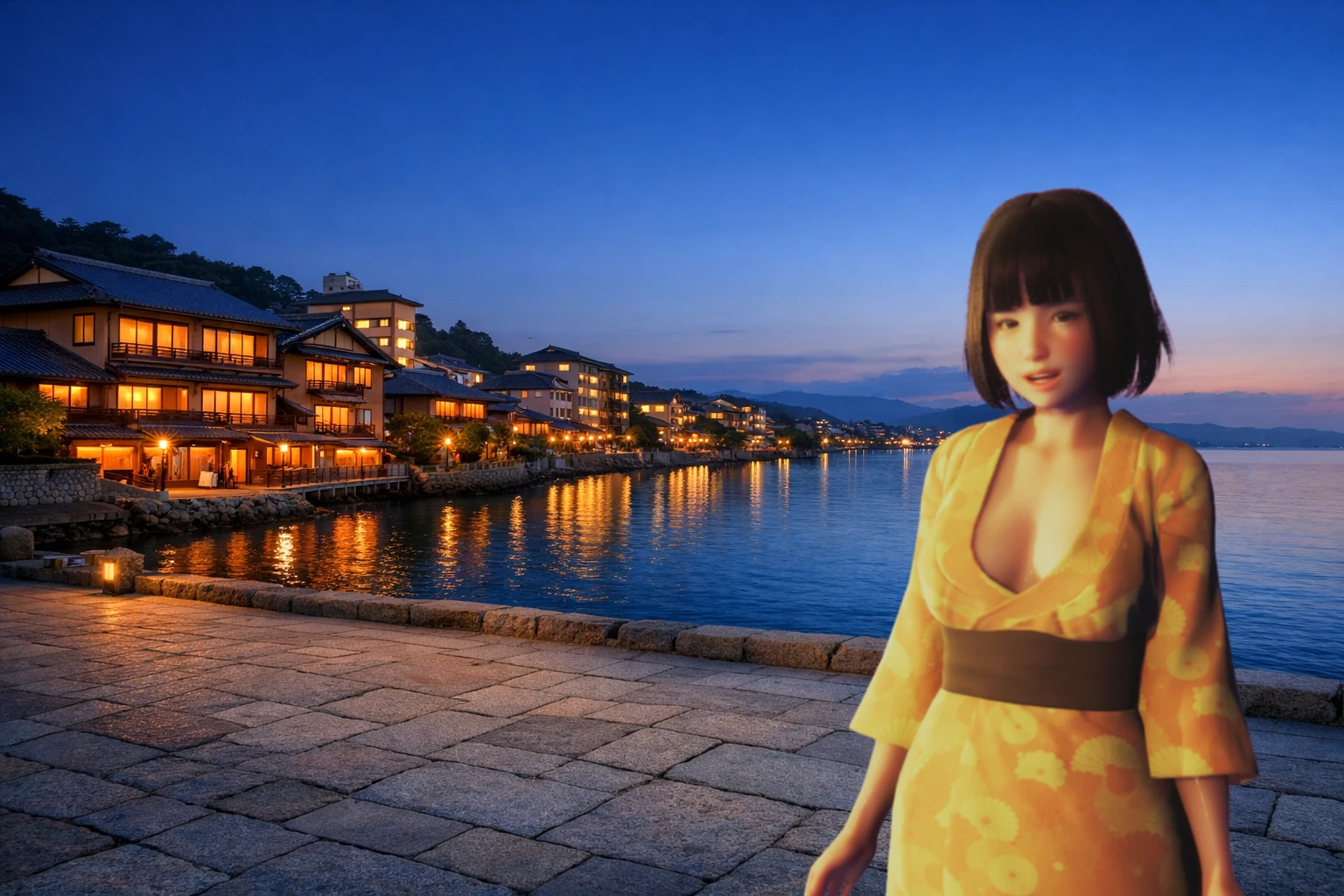 和倉温泉の景観