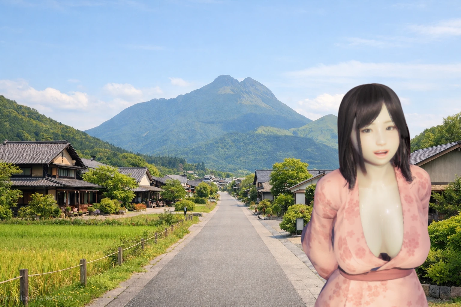 湯布院温泉の景観