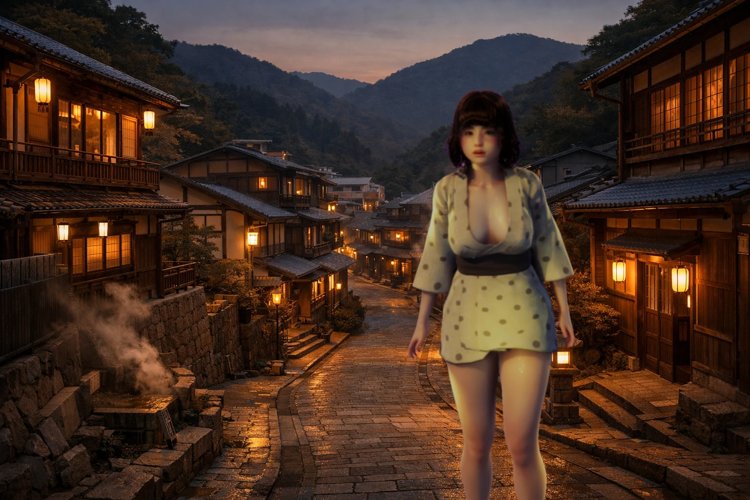 有馬温泉の景観